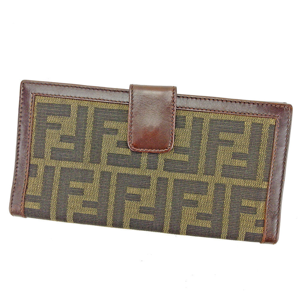 楽天市場】【財布】FENDI フェンディ ズッカ柄 ラウンド