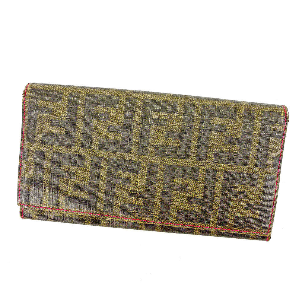 楽天市場】【財布】FENDI フェンディ ズッカ柄 ラウンド