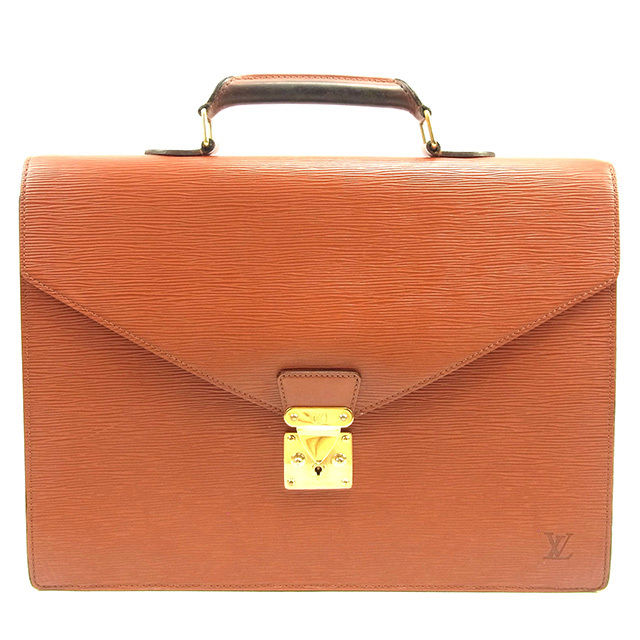 極美品　LOEWE ロエベ　ブリーフケース　ビジネスバッグ　アナグラム　ブラウン 1円【極美品・稀品】LOEWE ロエベ ブリーフケース ビジネス