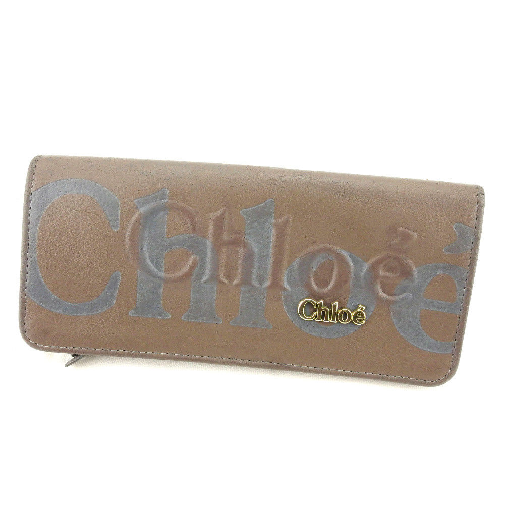 楽天市場】【箱・布袋あり】Chloe クロエ 長財布 ロング