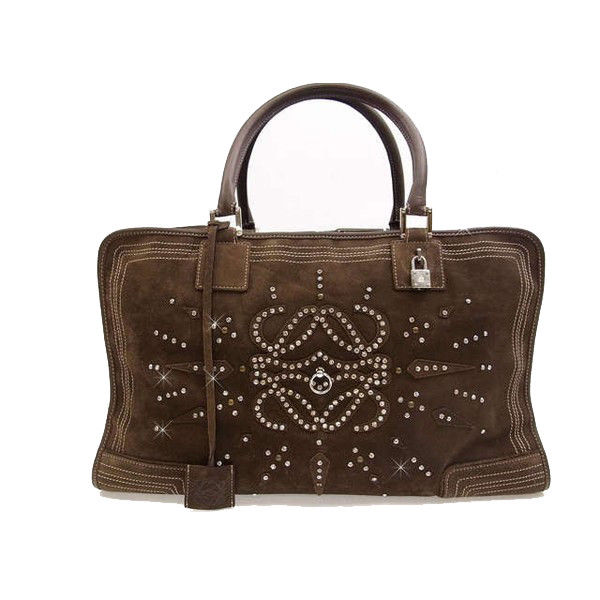 【美品】LOEWE ロエベ リピート アナグラム ボストン ダッフル ビジネス 美品】LOEWE ロエベ リピート アナグラム ボストン ダッフル