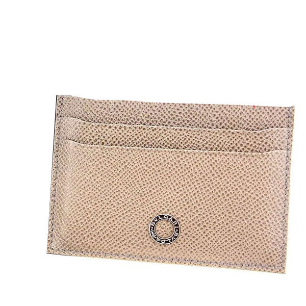 【新生活応援★29%OFFクーポン】ブルガリ カードケース カード ロゴ BVLGARI 【ブルガリ】 t11757s 【中古】 ブランド ハイブランド ヴィンテージ 送料無料