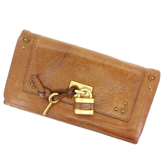 楽天市場】Chloe クロエ パディントンカデナ レザーロングウォレット