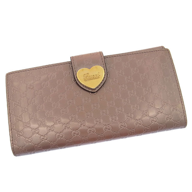 楽天市場】【財布】GUCCI グッチ グッチシマ ハート 2つ折長財布