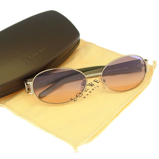 楽天市場】ロエベ メガネケース アナグラムロゴ サングラスケース