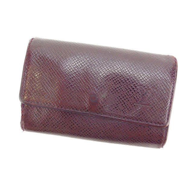 【お買い物マラソン★30％OFFクーポン】ルイヴィトン キーケース 6連キーケース ミュルティクレ6 タイガ アカジュ Louis Vuitton 【ルイ・ヴィトン】 t15875s 【中古】 ブランド ハイブランド ヴィンテージ 送料無料