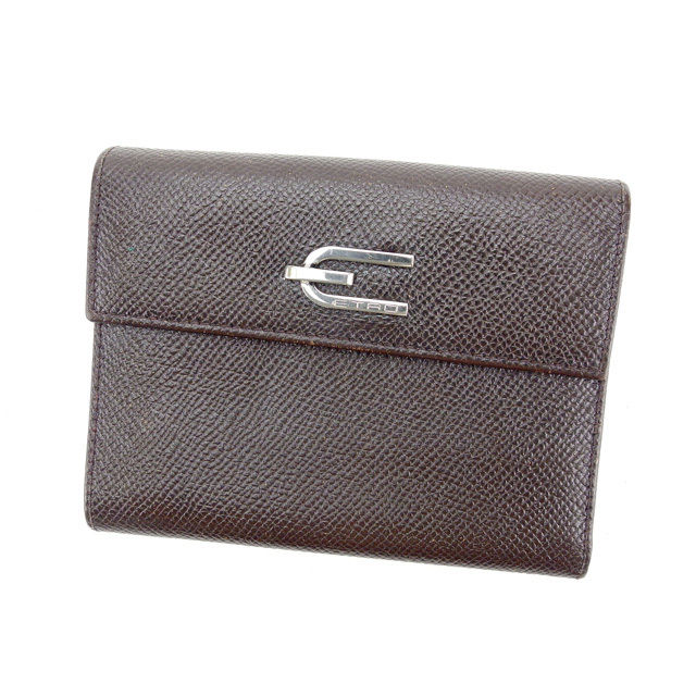 楽天市場】【未使用品】【財布】ETRO エトロ 2つ折 ガマ口財布 がま口