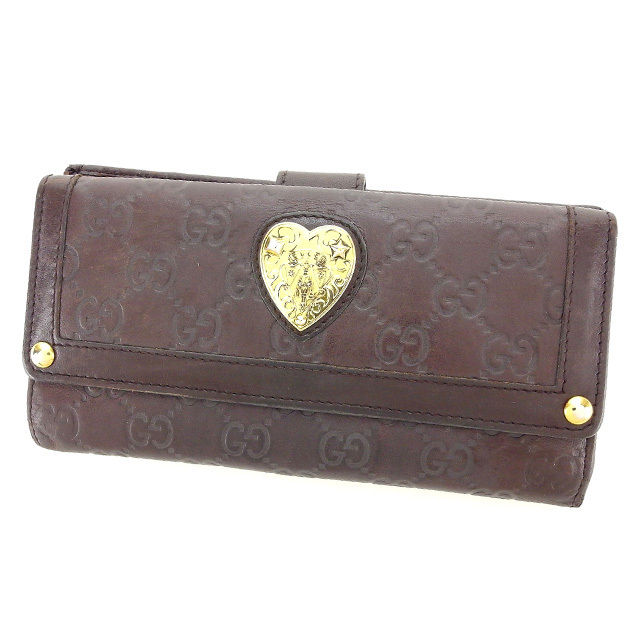 GUCCI グッチ ハートクレスト シマレザー　Wホック長財布 楽天市場】【財布】GUCCI グッチ グッチシマ ハート 2つ折長財布