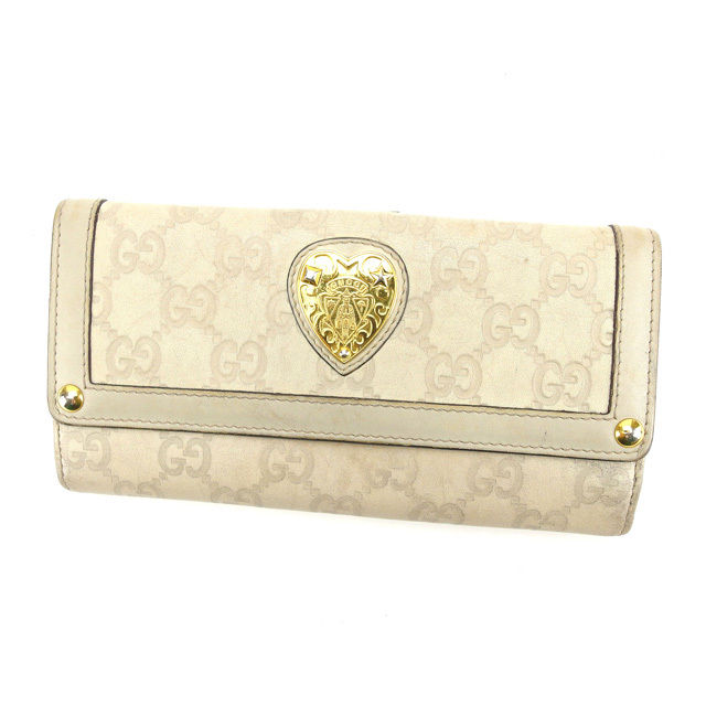 楽天市場】【財布】GUCCI グッチ グッチシマ ハート 2つ折長財布