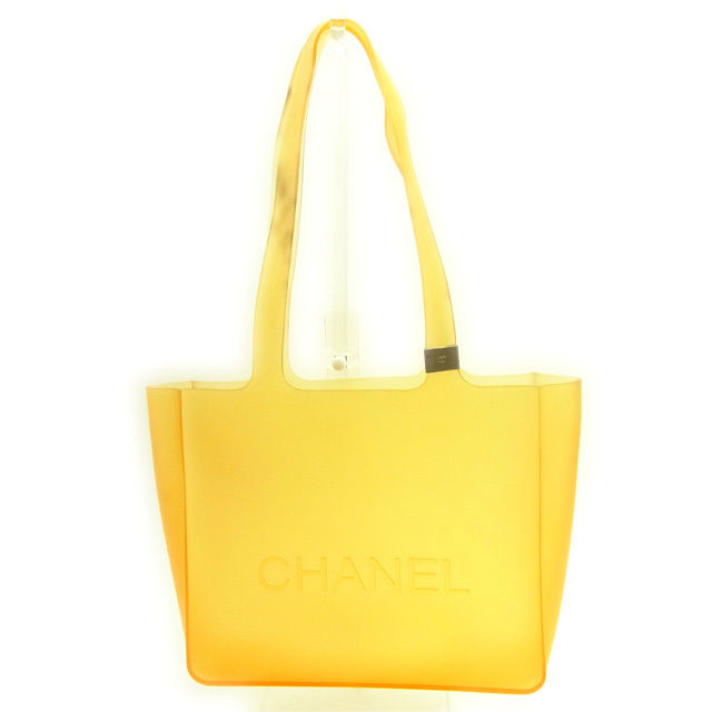 楽天市場】シャネル CHANEL ココマーク トートバッグ バッグ ビニール