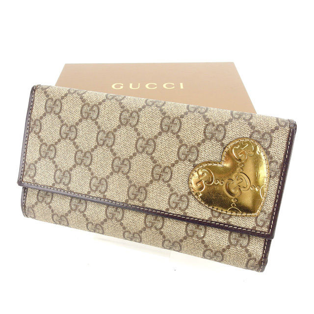 GUCCI グッチシマ　ブラウン　レザー 長財布 楽天市場】【財布】GUCCI グッチ グッチシマ 長財布 2つ折り財布