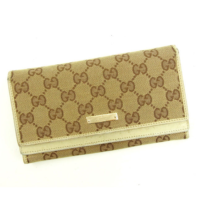 楽天市場】グッチ GUCCI 財布 二つ折り 長財布 251861 GG