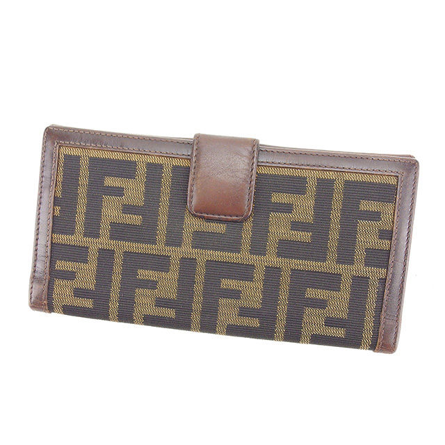 楽天市場】【財布】FENDI フェンディ ズッカ柄 ラウンド