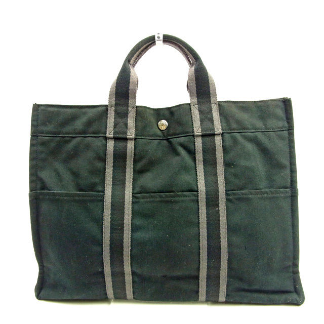 楽天市場】HERMES【エルメス】フールトゥMM トートバッグ コットン
