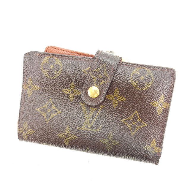 Louis Vuitton ルイヴィトン モノグラム がま口二つ折り財布 Louis Vuitton 二つ折り財布 モノグラム がま口財布 ヴィエノワ