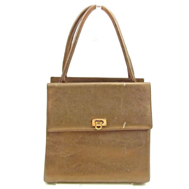 【美品】サルヴァトーレフェラガモ パーティーバッグ スパンコール サルヴァトーレ フェラガモ Salvatore Ferragamo ハンドバッグ