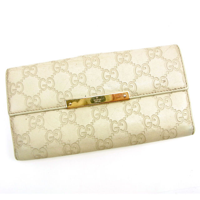 Gucci グッチシマ ベージュレザー長財布 楽天市場】【財布】GUCCI グッチ グッチシマ GG柄 ラウンド