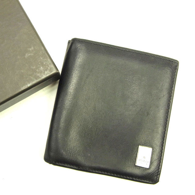 楽天市場】グッチ GUCCI 二つ折り財布 レザー ブラウン ユニセックス