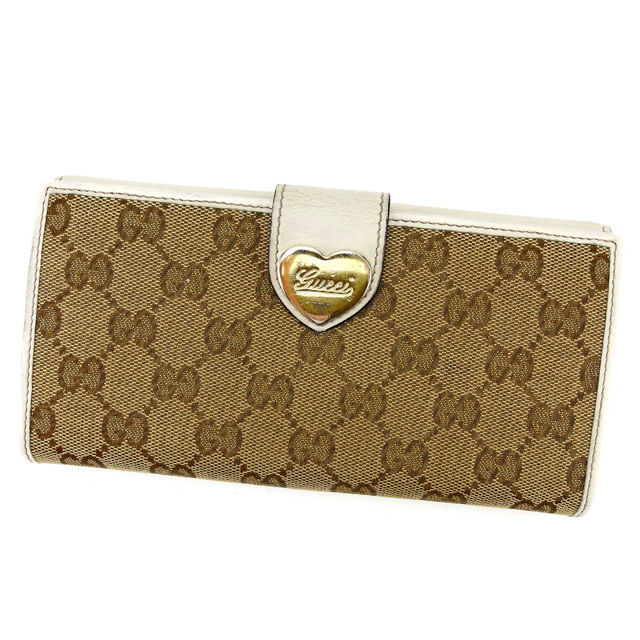 楽天市場】【財布】 GUCCI グッチ GGキャンバス ハートビット