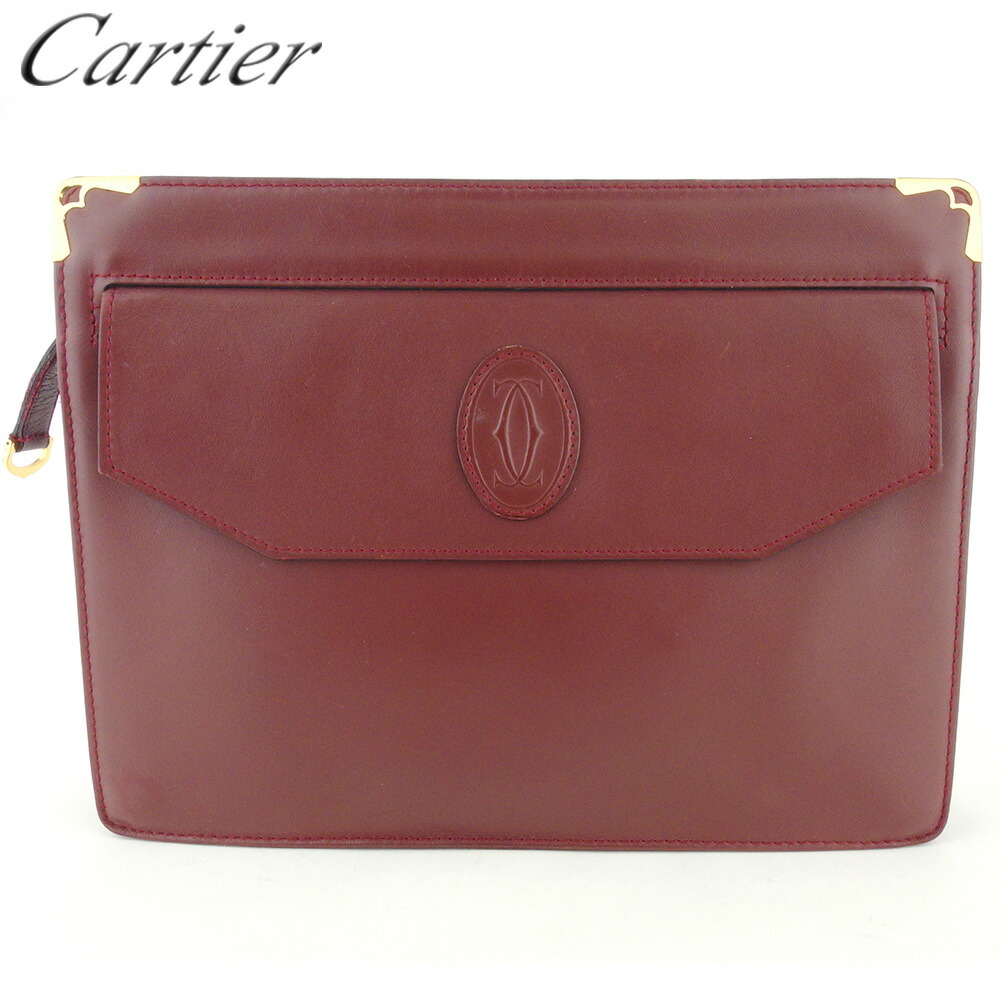 楽天市場】【Cartier】カルティエ マストライン セカンドバッグ