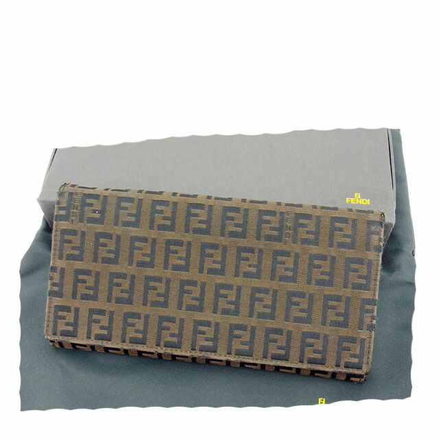 楽天市場】【財布】FENDI フェンディ ズッカ柄 ラウンド