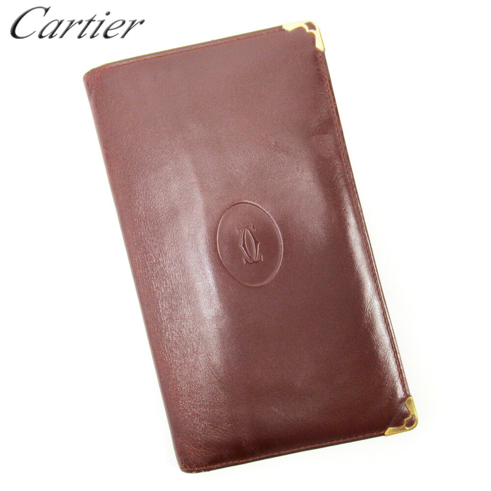 Cartier ブラウン 長財布 楽天市場】【財布】Cartier カルティエ サントス ドゥ