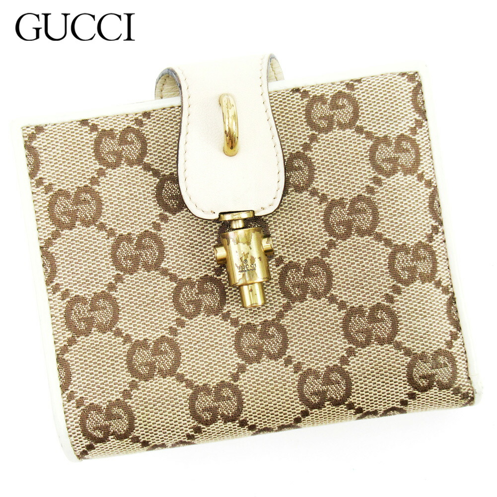 楽天市場】【財布】GUCCI グッチ 2つ折財布 二つ折り財布 W