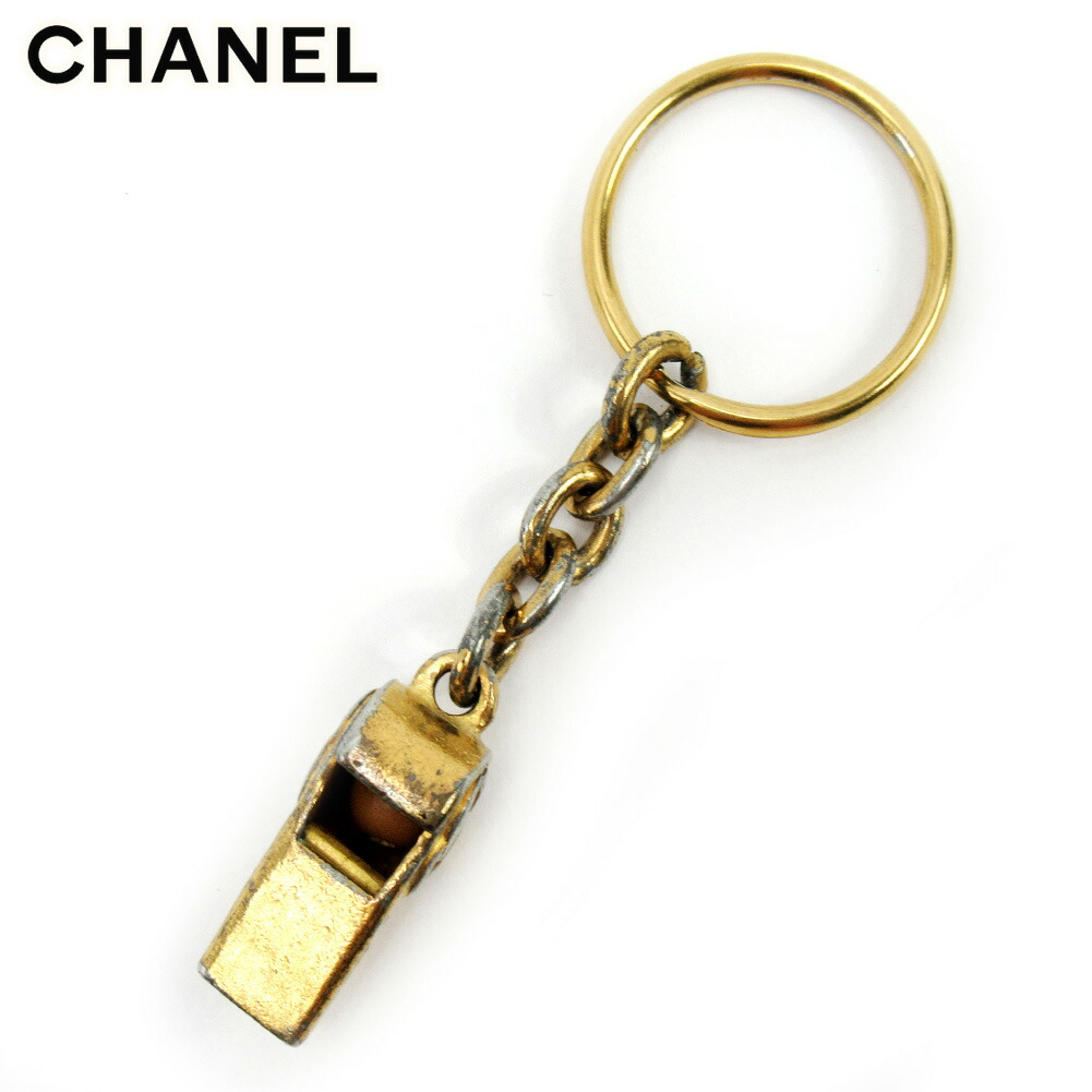 マラソン15%オフクーポン シャネル CHANEL キーホルダー キーリング レディース ゴールド T10435 【メーカー公式ショップ】