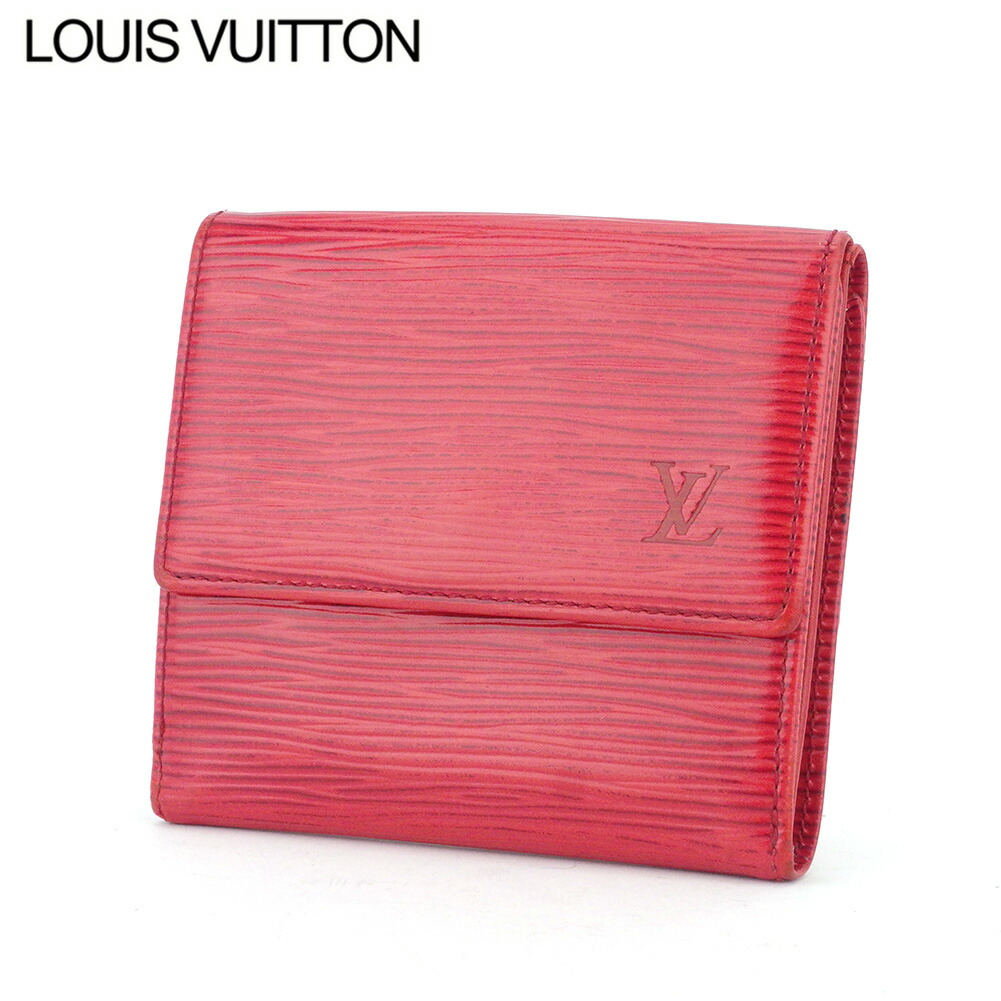 楽天市場】ルイ ヴィトン LOUIS VUITTON Wホック 三つ折り財布 エピ