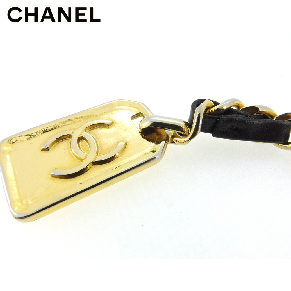 ☆東京大放出セール☆ シャネル CHANEL キーホルダー プレート ココ