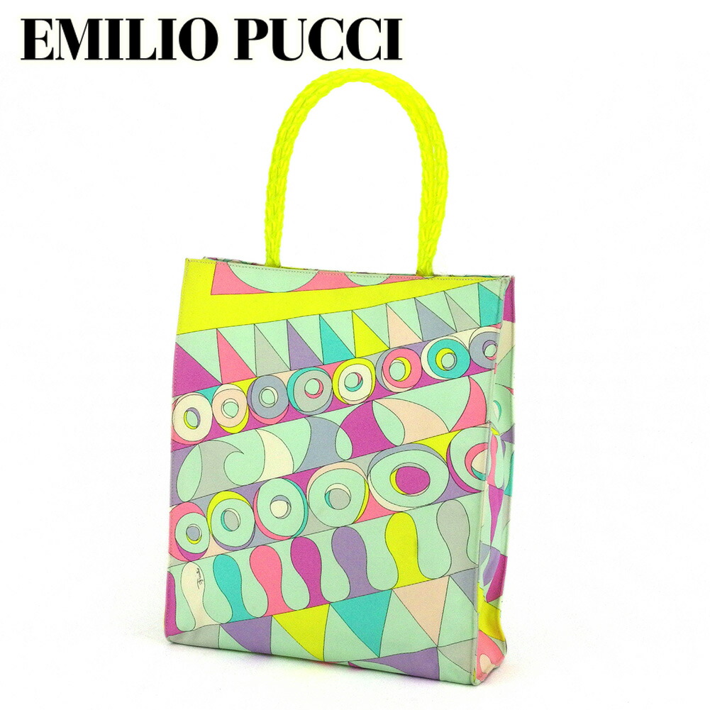 楽天市場】【バッグ】EMILIO PUCCI エミリオ プッチ ビニール