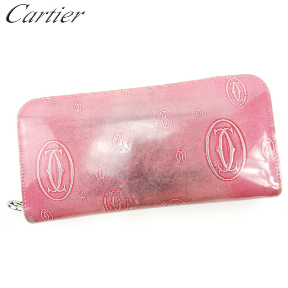 楽天市場】カルティエ CARTIER ラウンドファスナー長財布