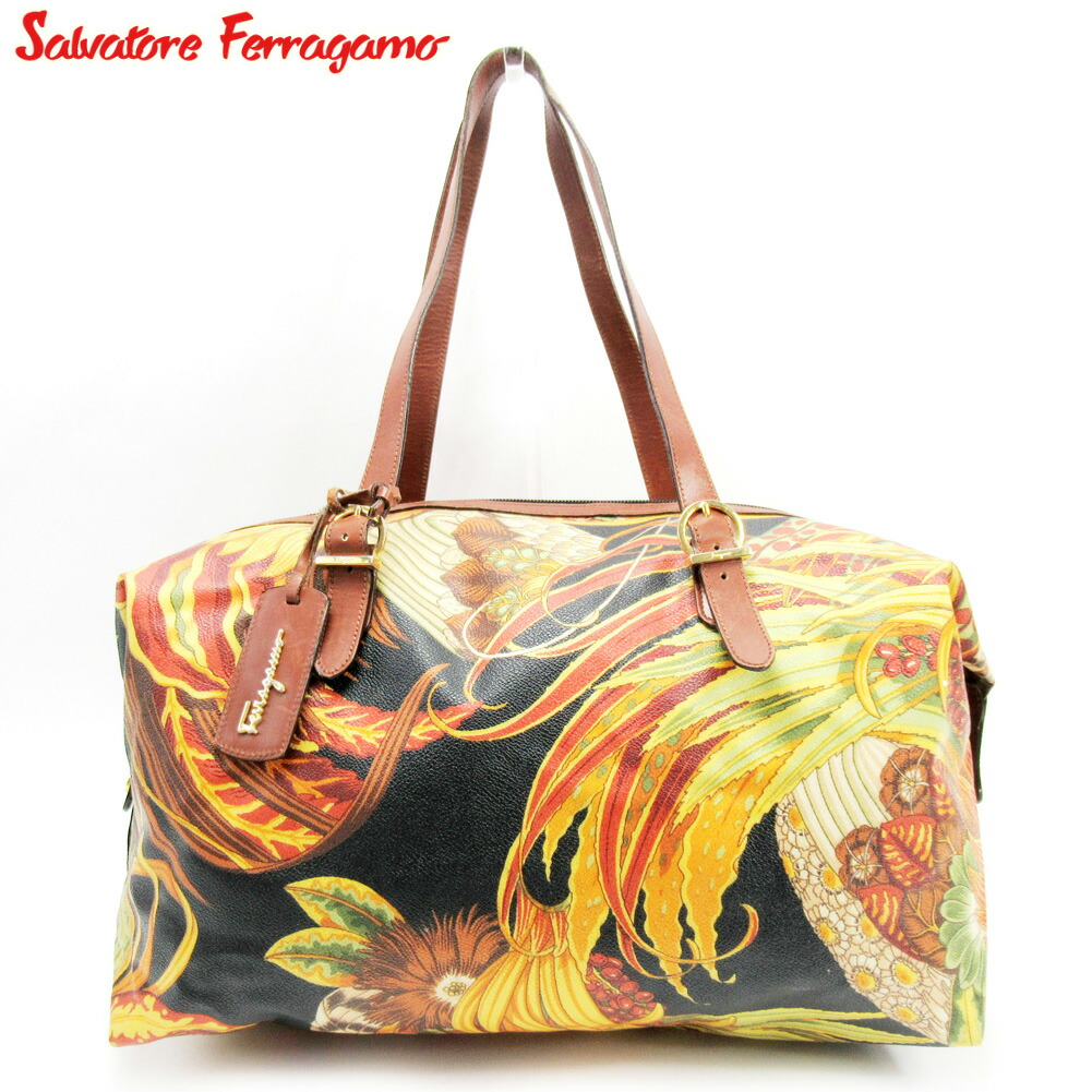 ☆大人気☆サルバトーレフェラガモ ボストンバッグ ハンドバッグ 総柄 レディース 楽天市場】【バッグ】Salvatore Ferragamo サルヴァトーレ
