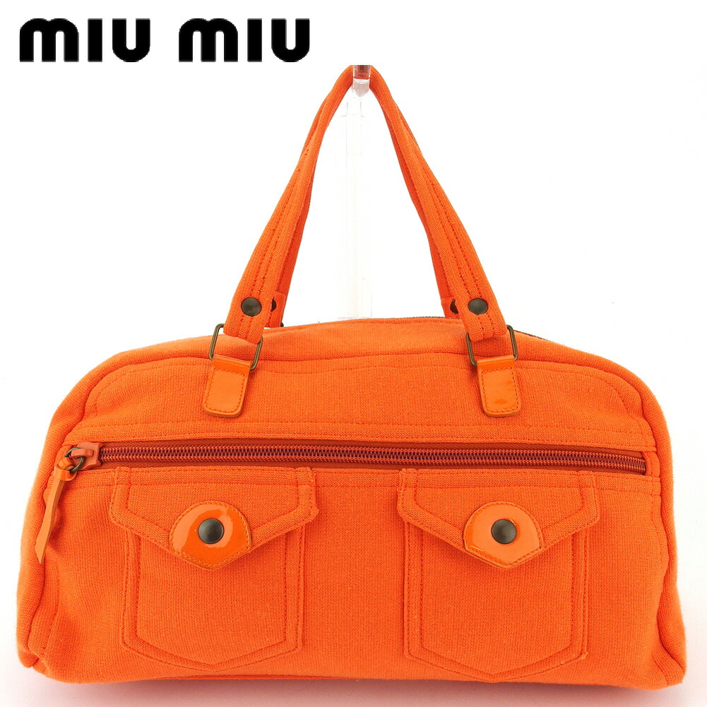 楽天市場】【秋SALEクーポン】ミュウミュウ トートバッグ トート