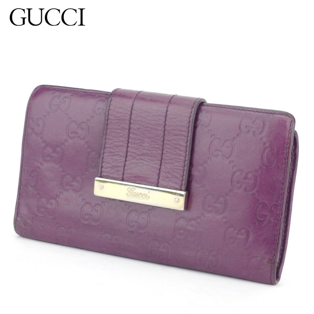 楽天市場】【財布】GUCCI グッチ グッチシマ ロゴプレート ラウンド