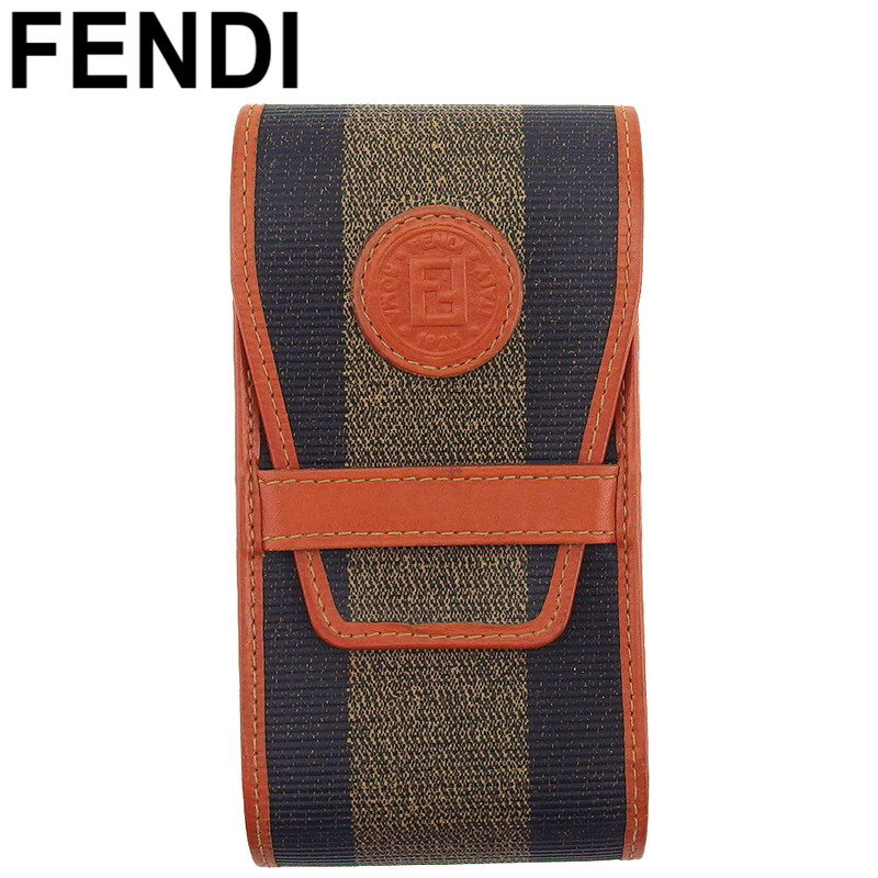 フェンディ☆メガネケース　ペンケース　ミニポーチ　ヴィンテージ　ズッカ　ペカン 楽天市場】フェンディ FENDI メガネケース ペカン ブラック