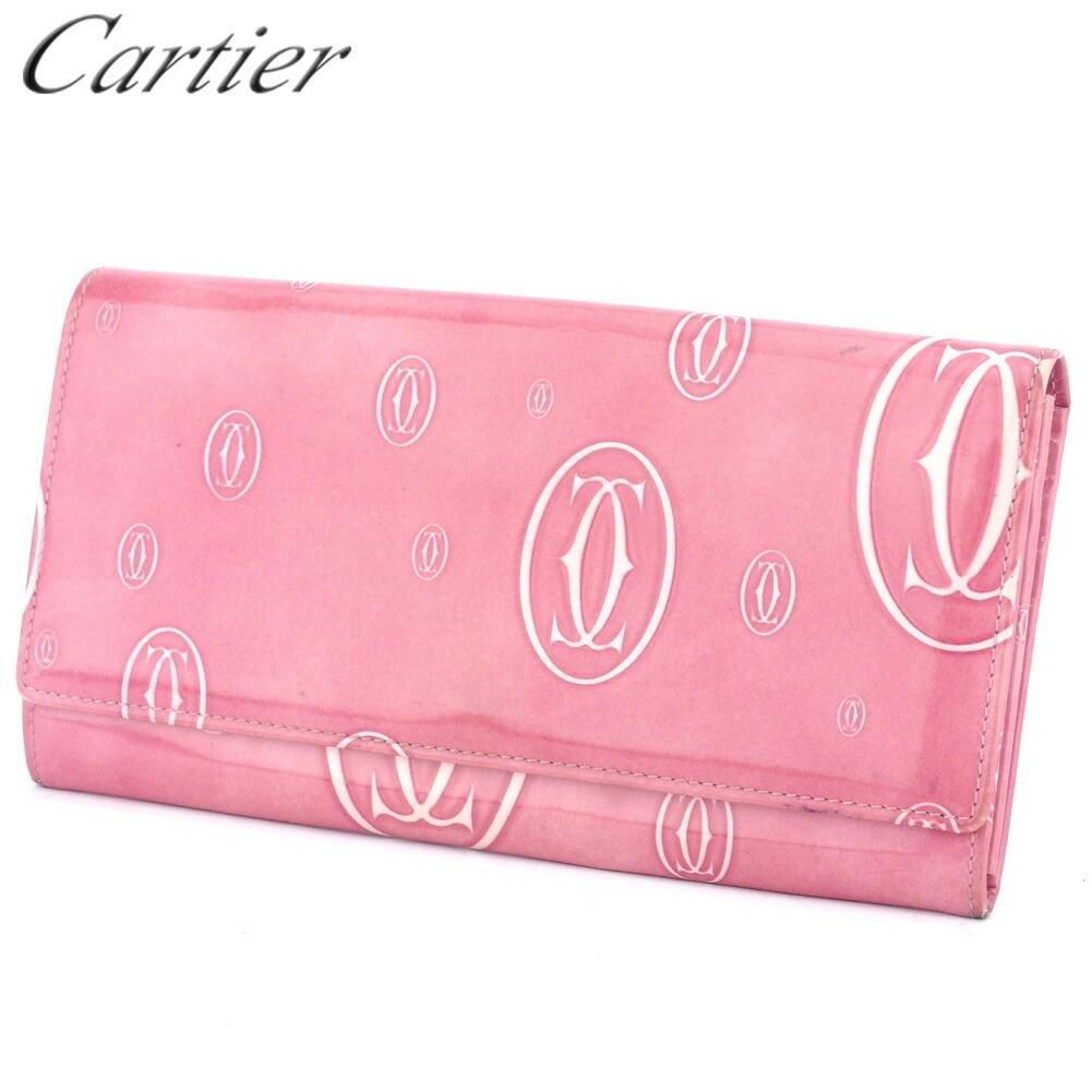 楽天市場】【秋SALEクーポン】カルティエ 長財布 ファスナー付き 財布