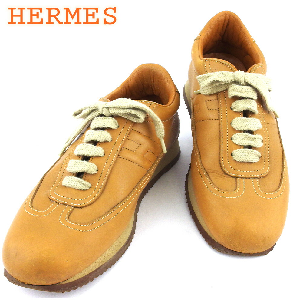 楽天市場】【靴】HERMES エルメス クイック スニーカー シューズ