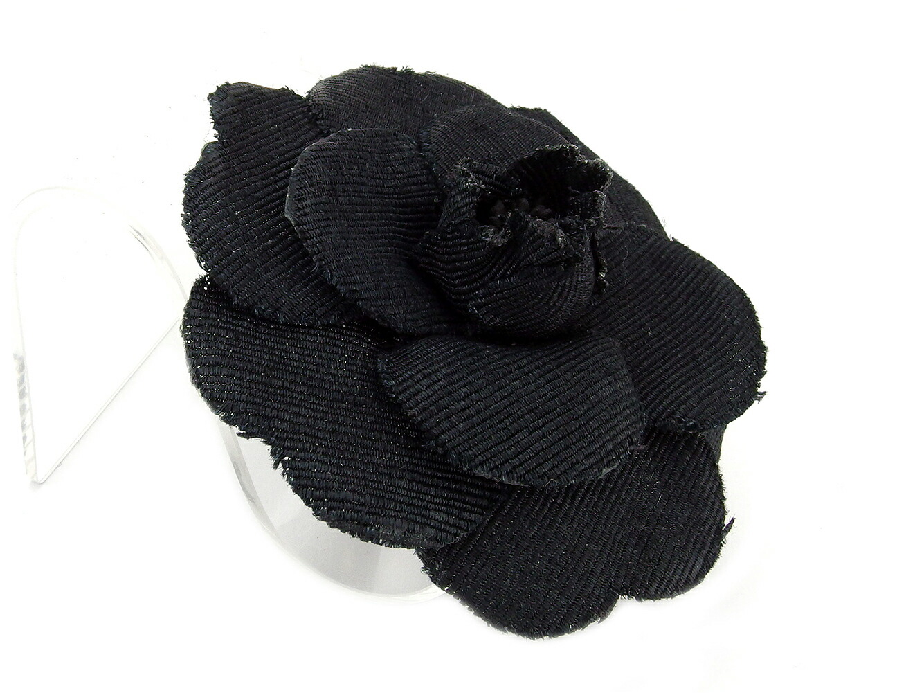 残留物1読み切り点 中古 シャネル 胸花 付属品 レディース カメリア 黒人 Chanel シャネル T177 Bigcommerce How