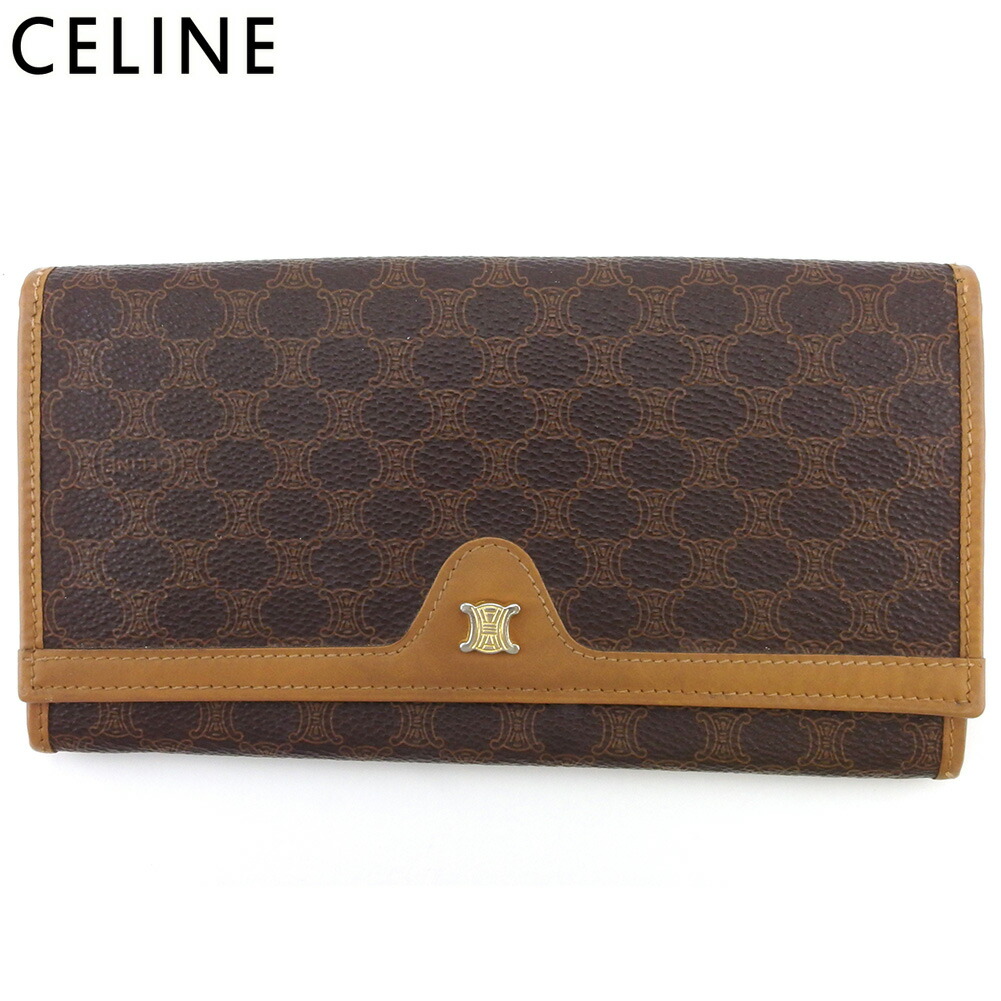 楽天市場】【23%OFFクーポン】セリーヌ 長財布 がま口 財布