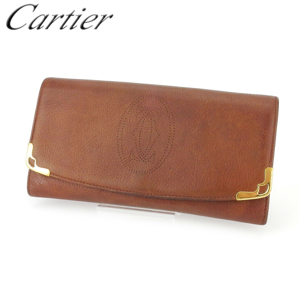 希少　希少色　カルティエ　長財布　マルチェロ　レザー　二つ折り財布　折り財布 楽天市場】【財布】Cartier カルティエ マルチェロ 2つ折 長財布