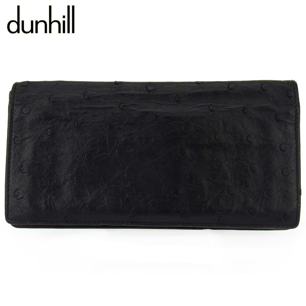 DUNHILL ダンヒル ブラック 札入れ 財布-connectedremag.com