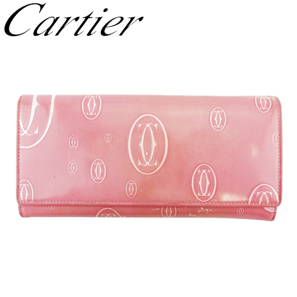 楽天市場】カルティエ CARTIER ラウンドファスナー長財布 ハッピー