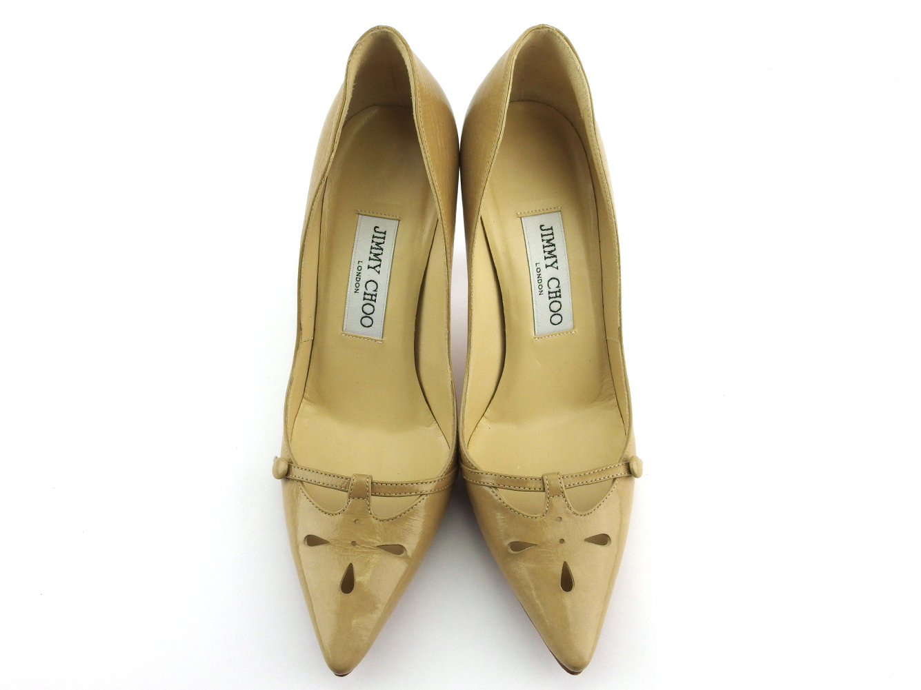 JIMMY CHOO ジミーチュウ size36ハーフ パンプス-