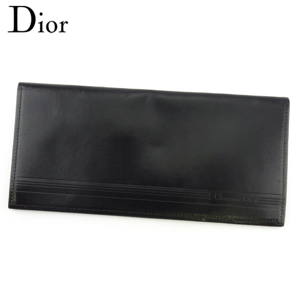 新品 正規品 Dior ディオールオム メンズ長財布 ファスナー レザー ディオールオム DIOR HOMME ロングジップウォレット ネイビー