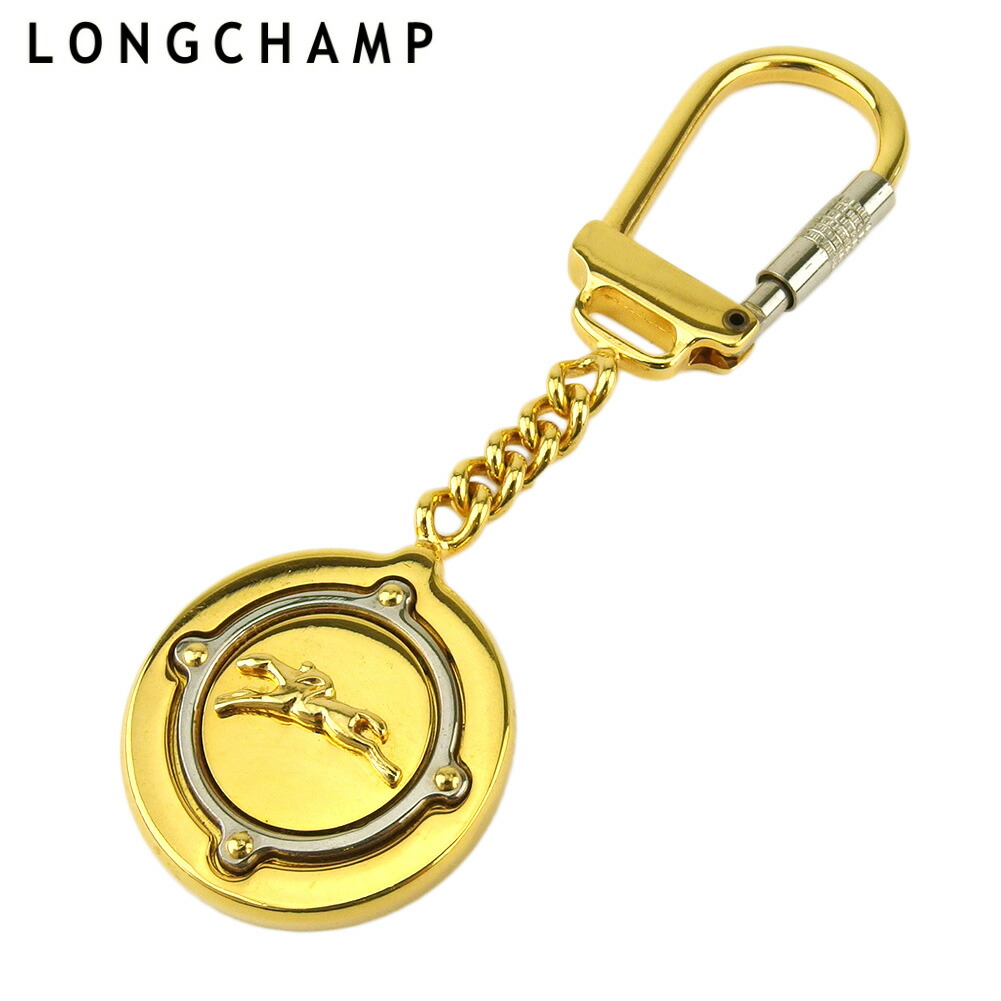 LONGCHAMP レザー キーリング　完売品 楽天市場】Longchamp ロンシャン Key Ring キーリング キーホルダー