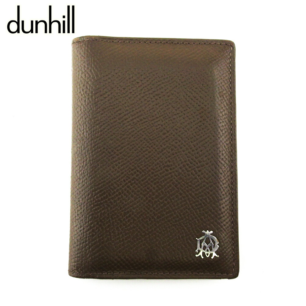 楽天市場】【秋SALEクーポン】【中古】 ダンヒル カードケース