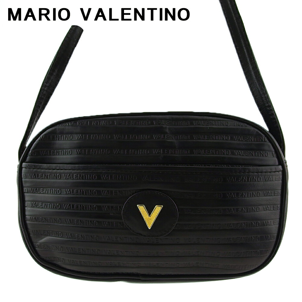 MARIO VALENTINO マリオ ヴァレンティノショルダーバッグ 黒 楽天市場】マリオ バレンチノ Mario Valentino ショルダーバッグ