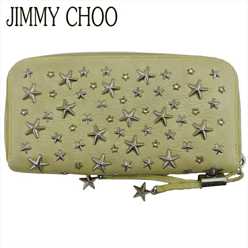 楽天市場】ジミーチュウ JIMMY CHOO 長財布 スタースタッズ ピンク系