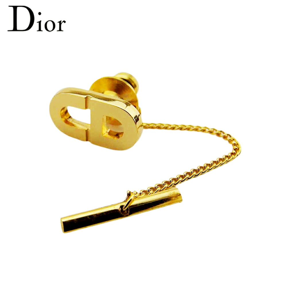 【お買い物マラソン★30%OFFクーポン】【中古】 ディオール ピンタック メンズ可 ゴールドメッキ Dior T21936 ブランド ハイブランド ヴィンテージ 送料無料|ブランドデポ TOKYO